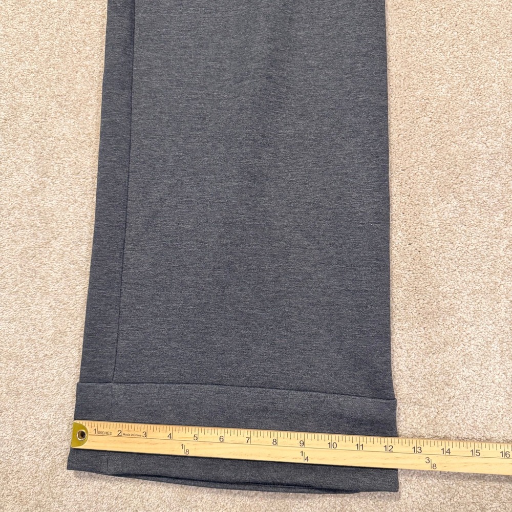 Express Stylist Wide Leg Pants Womens 6R Gray High Rise Pleated Cuffed Trousers‎ - Picture 7 of 11
